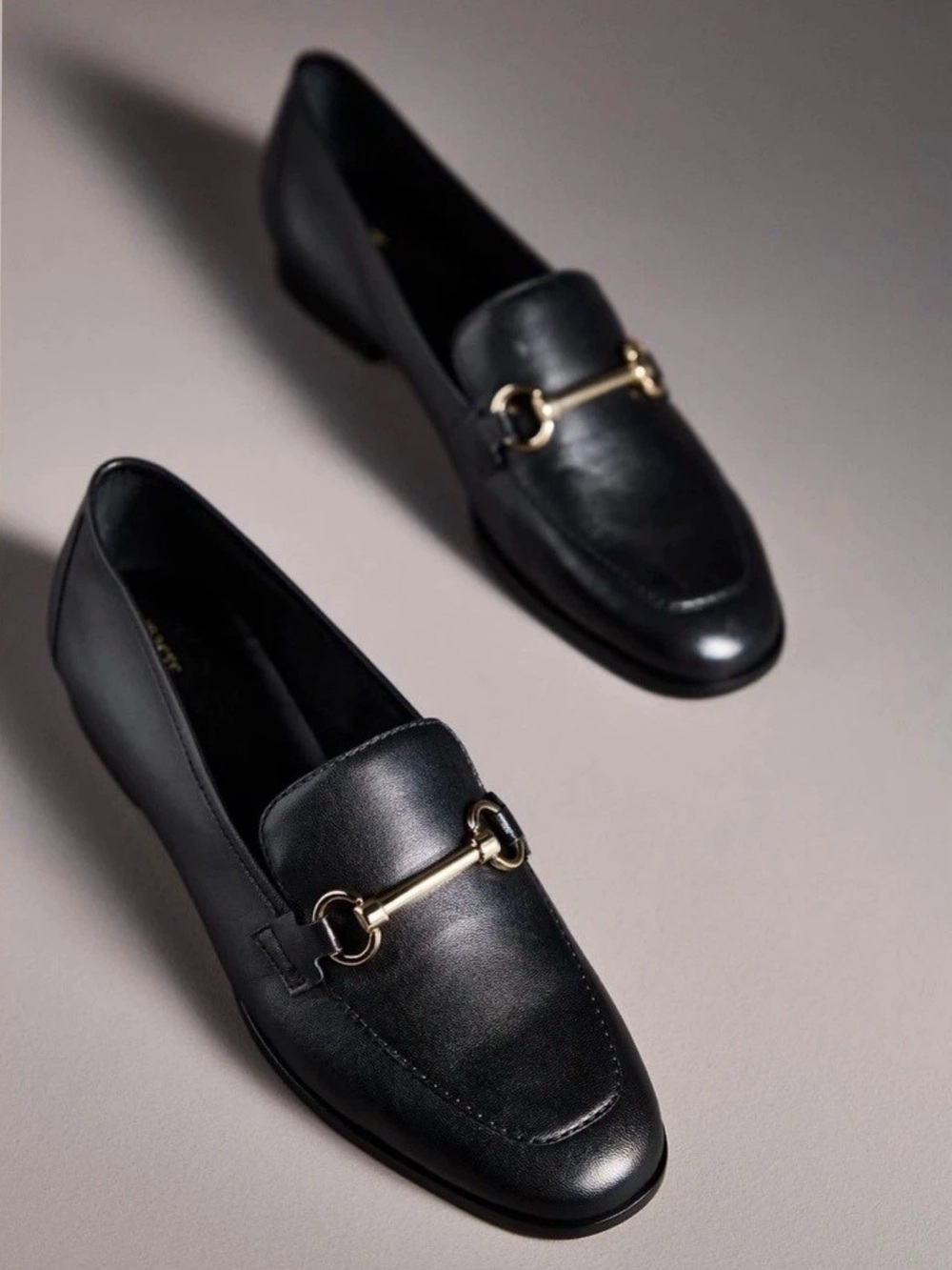 Anthropologie Maeve Horsebit Loafers